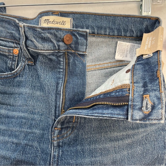 Madewell 26 2 NWT Straight Leg Jeans Pants Cotton The Perfect Vintage Jean HR - Picture 4 of 9